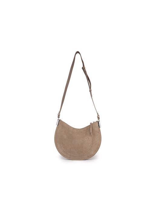 Borsa Sunup medium in suede tortora Coccinelle | E1 QKG 13 02 01N59